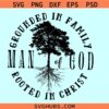 Man of God grounded in family rooted in Christ SVG, man of faith SVG