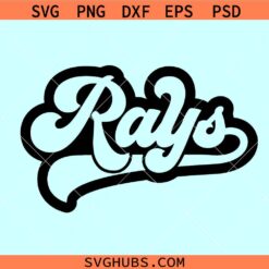 Rays Baseball SVG, Tampa Bay Rays svg, Rays mascot svg, Rays SVG PNG DXF EPS