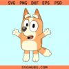 Bingo Jump layered SVG, Bluey Bingo svg, Bluey character svg, Bingo Jump svg