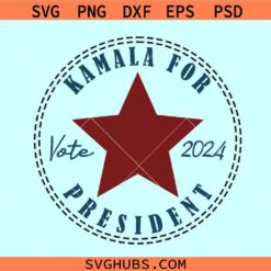Kamala Harris Converse logo SVG, Kamala Harris for President 2024 SVG, madam president SVG
