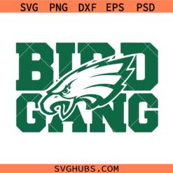 Bird Gang SVG, Bird gang png, Eagles football SVG, Eagles SVG, Philadephia Eagles Football svg