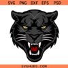 Panthers Mascot SVG, Panthers Pride SVG, Panthers school spirit shirt svg, Black Panther SVG