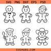 Gingerbread Man svg, Gingerbread svg, gingerbread man Christmas svg