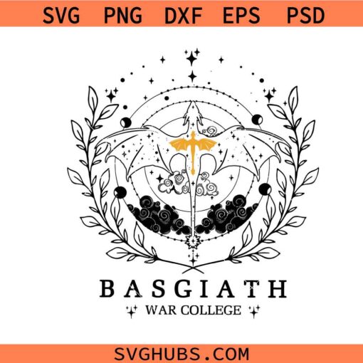 Basgiath War College PNG SVG, Fourth Wing dragon svg, Dragon Rider svg, Xaden Riorson svg