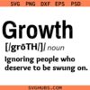 Growth Definition SVG, Growth Svg, Boss Svg, Empowered SVG