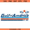Gulf of America 2025 SVG, Gulf Of USA SVG, black white svg, trump 2025 svg   