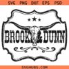 Brooks & Dunn Longhorn SVG, Boot Scootin' SVG, Dance SVG, Country Concert SVG
