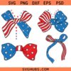 Coquette Bow 4th of July svg, 4th of July Coquette Bow svg, Independence Day SVG