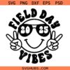 Field day Vibes smiley svg, Field Day SVG, School Game Day SVG, Field Day Teacher svg