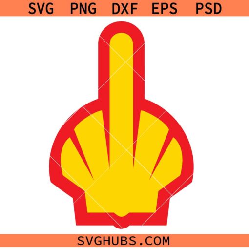 Fuck Shell logo SVG, Fuck Shell Shirt SVG, Funny SVG, Fossil Fuel Sticker SVG