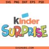 Kinder surprise SVG, Surprise Egg SVG, Kinder Egg SVG, Kinder Surprise Logo SVG