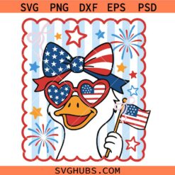 4th of July Mama Goose SVG, Patriotic Mama Shirt SVG, American Mama SVG 
