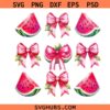 Boho Coquette Watermelon PNG, Peppy Summer Png, Coquette Watermelon Png, Retro Summer Png