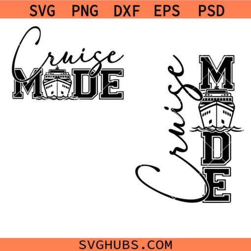 Cruise mode SVG, Family Cruise Svg, Travel Svg, Family Vacation Svg
