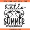 Hello Summer Svg, Aviator Glasses SVG, Summer Vibes SVG, Summer SVG