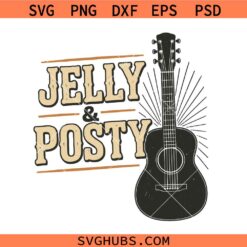 Jelly Roll and Posty SVG, Jelly Roll SVG, Post Malone SVG, Country Music Tour 2025 SVG  
