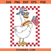 Patriotic Goose SVG, Independence Day Goose SVG, Memorial Day SVG 