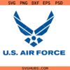 USA Air Force Logo SVG, US military svg, USA Forces svg, Air Force Symbol svg  