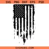 Distressed American flag SVG, Grunge American flag SVG, American flag svg, 4th of July svg  