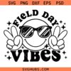 Field Day Vibes Smile Face SVG, Field day SVG, Smiley Face svg, Field Day 2025 SVG