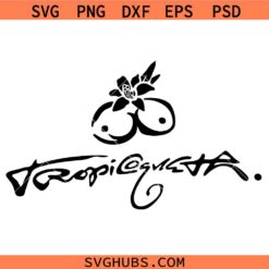 Karol G Tropicoqueta new Album SVG, Karol G Tropicoqueta nuevo Album SVG, cocos y corazónes SVG