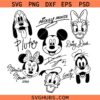 Mickey and Friends Svg, Disney friends svg, disney svg, mickey svg, Disneyland friends svg