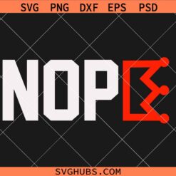 No Kings in America SVG, Nope SVG, Anti Trump SVG, US Protests SVG  