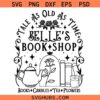 Retro Tale As Old As Time Belle's Book Shop SVG, Bookish SVG, Beauty and the Beast SVG, Princess Book Shop SVG