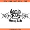 STRAY KIDS dominATE World Tour Logo SVG, Kpop Stray kids SVG, Zoo Stray SVG