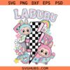 Labubu  Pink Cartoon Character SVG, Labubu Svg, Labubu Lovers Svg, Lovely Labubu Monster Svg