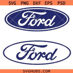 Ford logo SVG, Ford Car Brand SVG, Car Sticker SVG, Funny Ford logo SVG