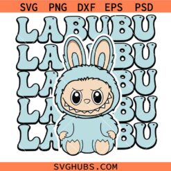 Labubu Designs SVG, Labubu SVG, Labubu Stacked SVG
