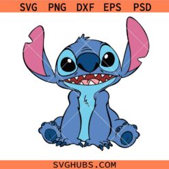 Stitch SVG, Funny Stitch SVG, Stitch Vector SVG, Disney Stitch SVG