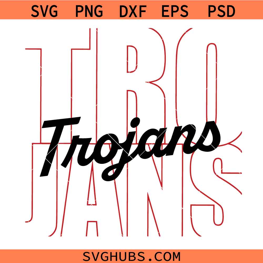 Trojans SVG, USC Trojans Football SVG, Trojans SVG, Go Trojans Svg