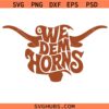 We Dem Horns svg, Wavy Text SVG, Texas Longhorn SVG, Texas State Football SVG  