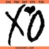 Xo car decal SVG, Hurry Up Tomorrow SVG, Weekend XO SVG