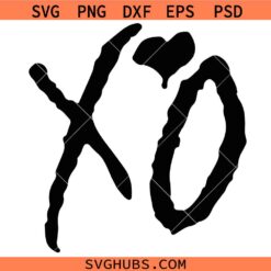 Xo car decal SVG, Hurry Up Tomorrow SVG, Weekend XO SVG