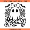 Spooky Halloween ghost SVG, Halloween  Vibes SVG, Funny Halloween Ghost SVG, Spooky Halloween SVG