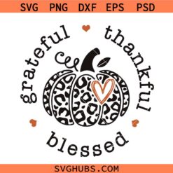 Its Giving Thanks SVG, Leopard Pumpkin SVG, Thanksgiving SVG, Fall Shirt Svg