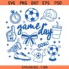 Soccer doodles SVG, Soccer Lover Starbucks Wrapper SVG, Soccer SVG