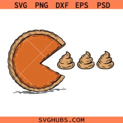 Thanksgiving Pumpkin Pie SVG PNG, Thanksgiving gamer SVG, Thanksgiving cake svg png