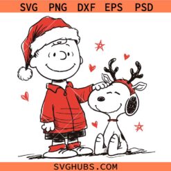 Charlie Brown and Snoopy Christmas SVG, Snoopy Christmas SVG, Funny Christmas SVG, Christmas Shirt Svg      
