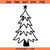 Christmas Tree SVG, Christmas Gift SVG, Christmas Sign SVG, Christmas Decor svg