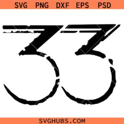 Clair Obscur Expedition 33 Logo SVG, Clair Obscur SVG, Light Logo SVG