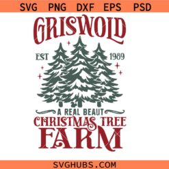 Griswold Christmas Tree Farm SVG PNG, Christmas Sign svg, Christmas Vacation svg png