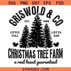 Griswold & Co Family Tree SVG, Griswold & Family Tree Delivery SVG, Christmas Sign svg, Christmas Vacation svg