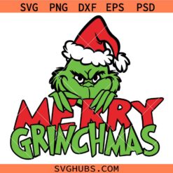 Merry Grinchmas SVG, Grinch Christmas SVG,  Funny Christmas SVG, Christmas Shirt svg, Funny Holiday SVG
