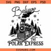 Believe the Polar Express SVG