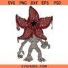 Demogorgon Svg, Stay Home Demogorgon Is Outside SVG, Upside Down Clipart SVG