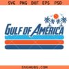 Gulf of America Retro Beach SVG, Palm Tree Sunset PNG SVG, summer svg